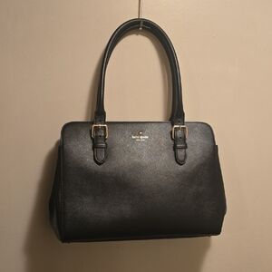 Kate Spade Black Satchel with Gold Hardware
